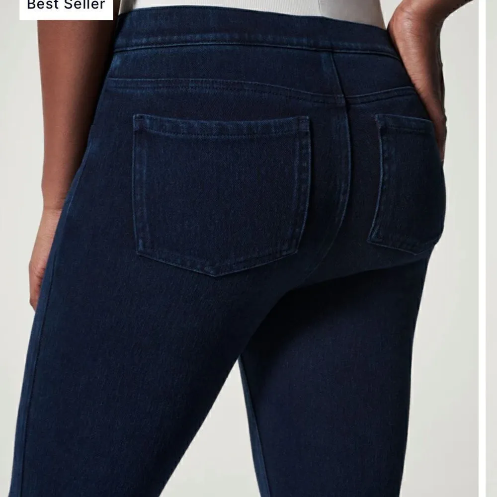 Spanx Jean-ish Ankle Leggings Twilight Blue Size Medium‎ - Image 4