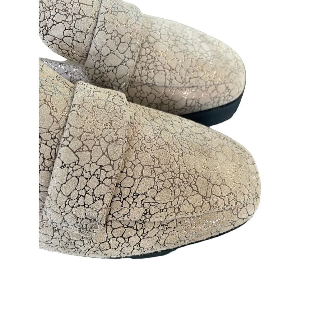 New $275 Amalfi Giuliano Loafer Tan Size 6.5 M Made In Italy Casual Flats slipon - Image 9