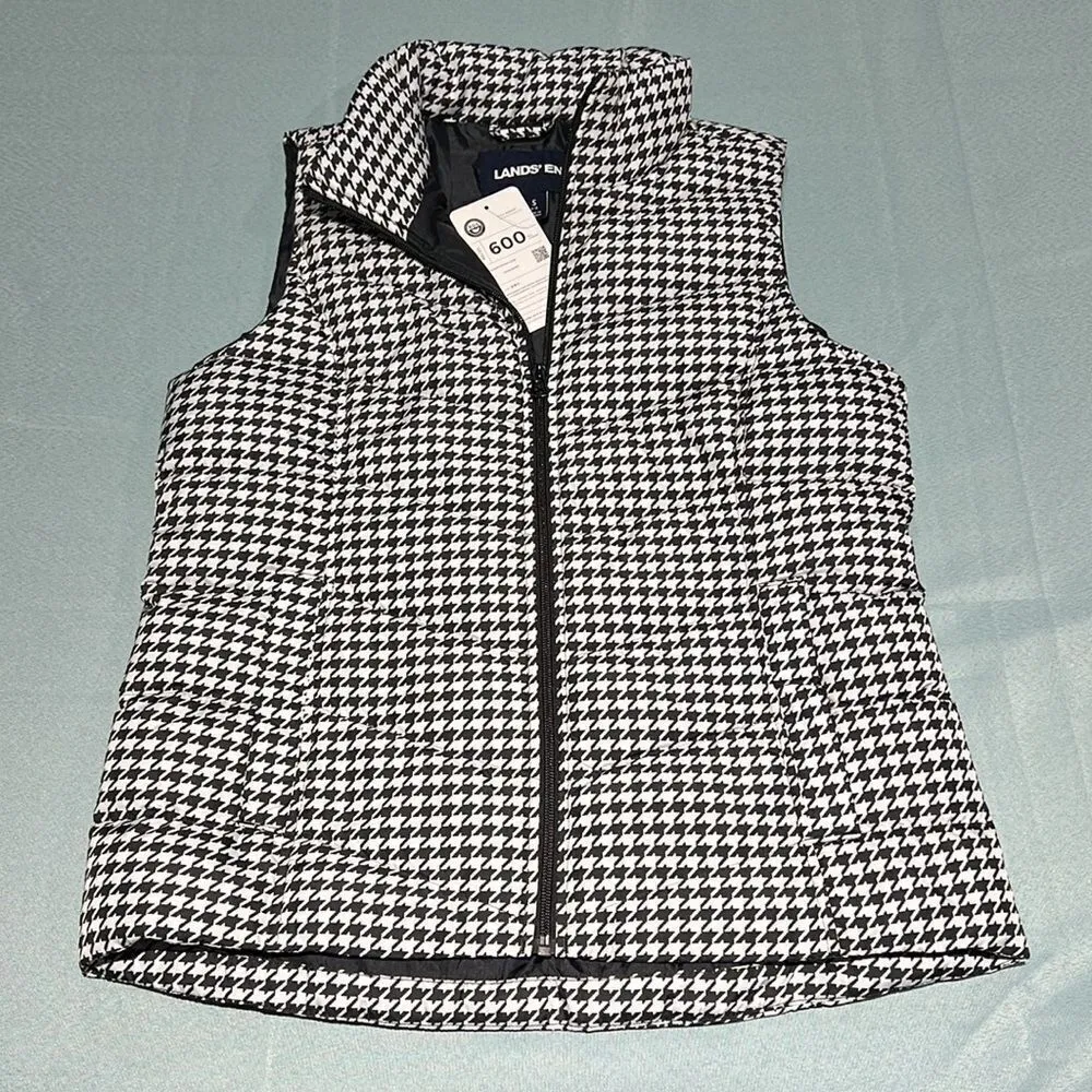 ☘️NWT‎ Lands’ End 600 Fill Down Puffer Vest☘️ - Image 3