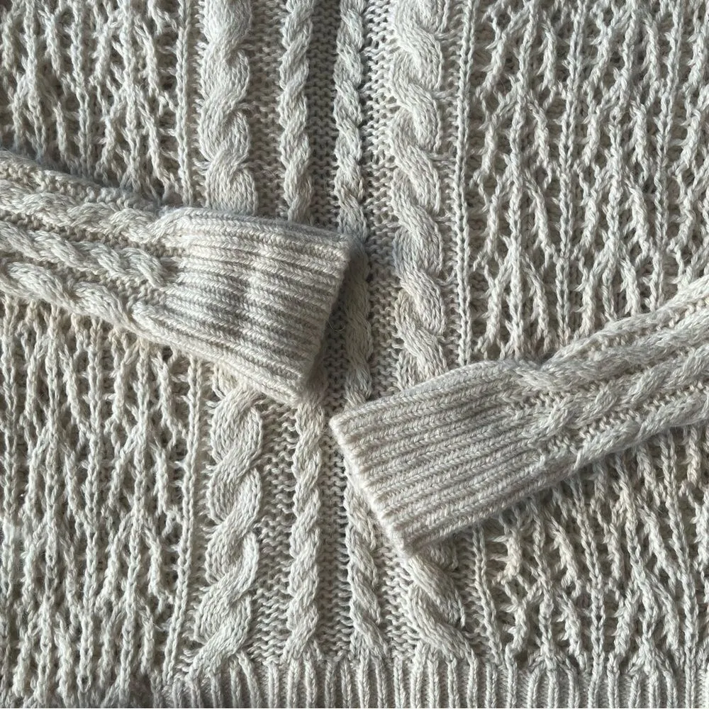 Equipment Femme Cashmere Alpaca Cardigan - Image 8