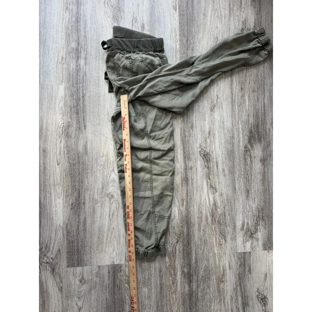 Anthropologie Hei Hei Olive Green Joggers Women's Size‎ S - Image 9