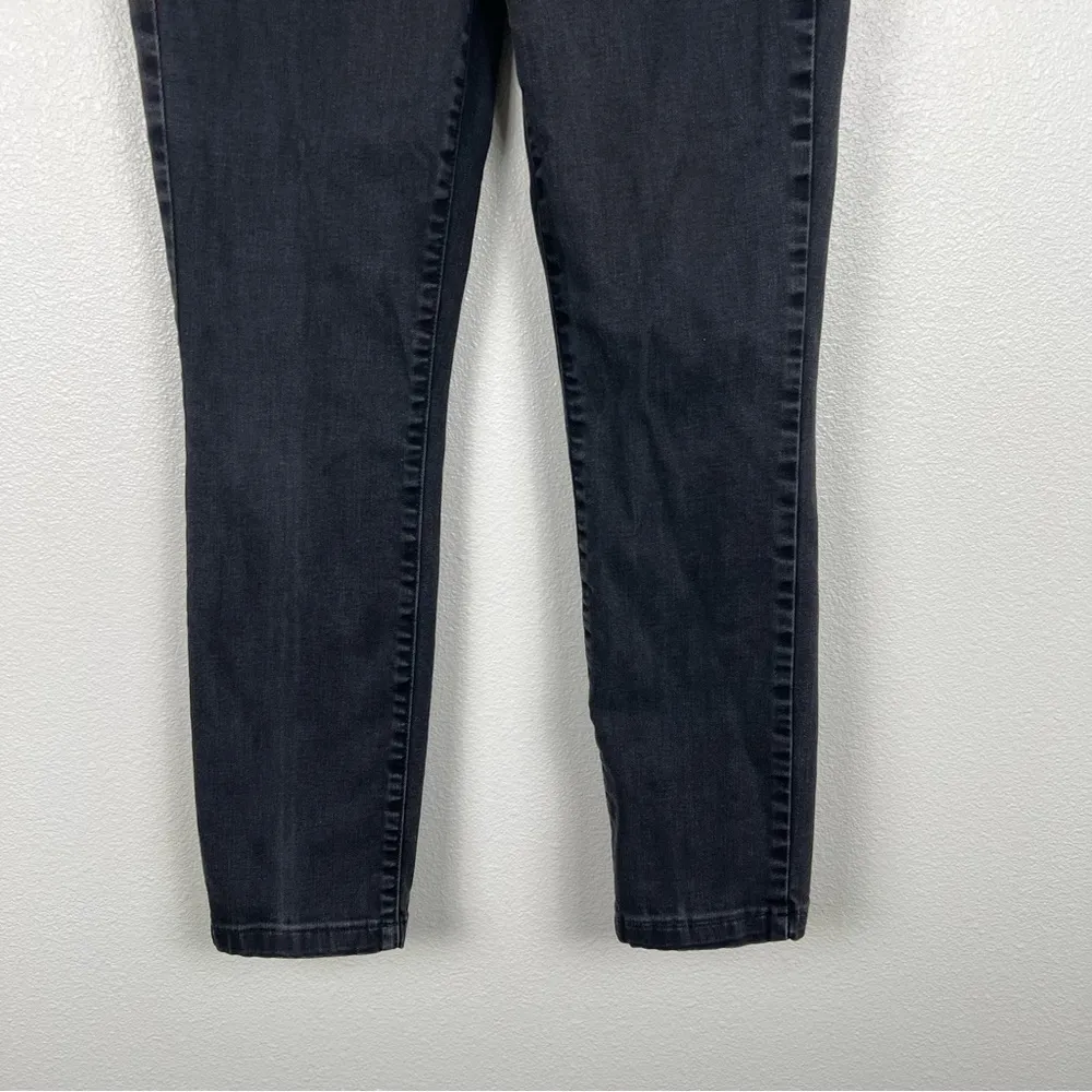 Nydj Skinny Jeans Black‎ Sz 6 - Image 5