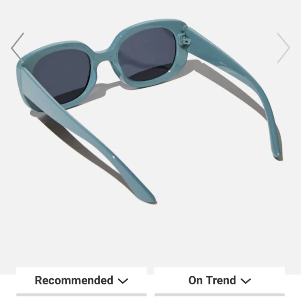Cotton On New  blue polycarbonate sunglasses - Image 3