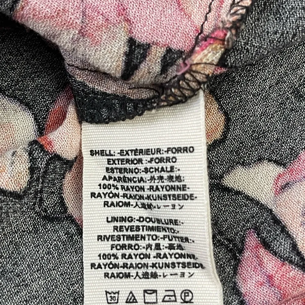 Free People Black and Pink Jumpsuit with Vibrant Style keyhole - Image 6