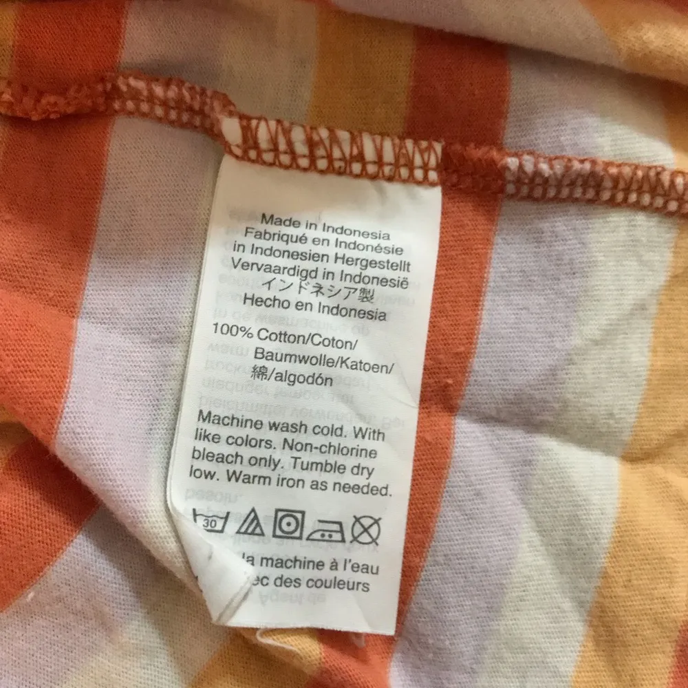 striped cotton t shirt - Image 7