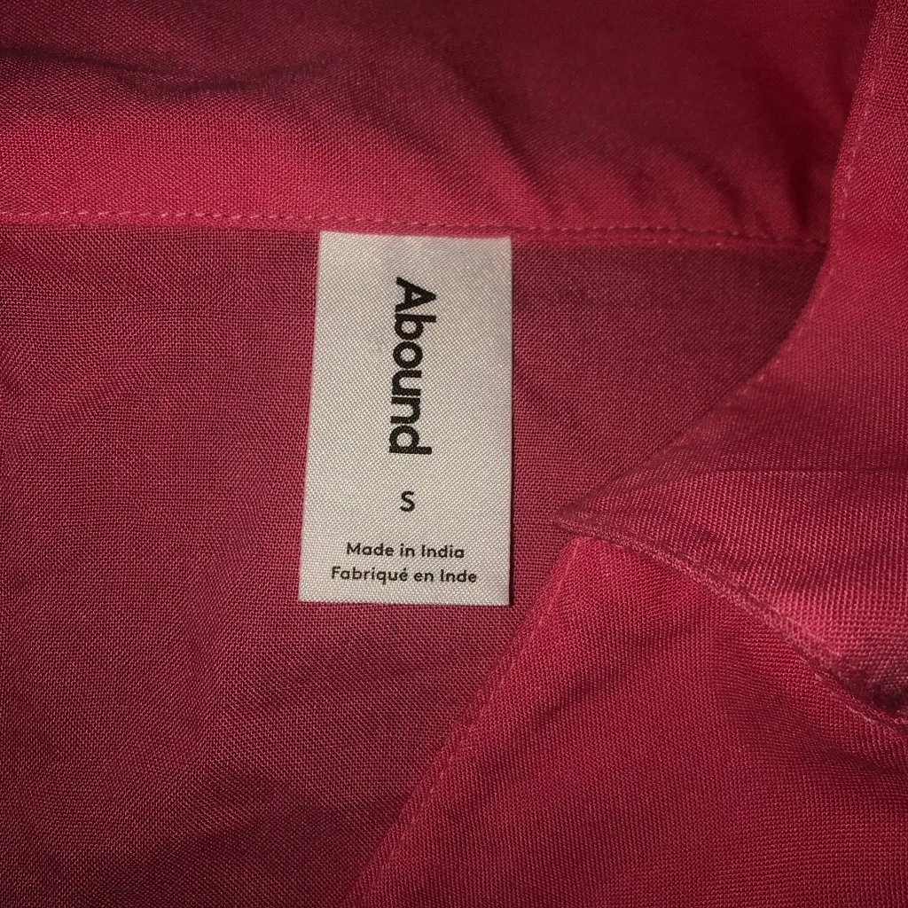 Abound camp shirt Pink Button-Down Shirt for Women - Image 3