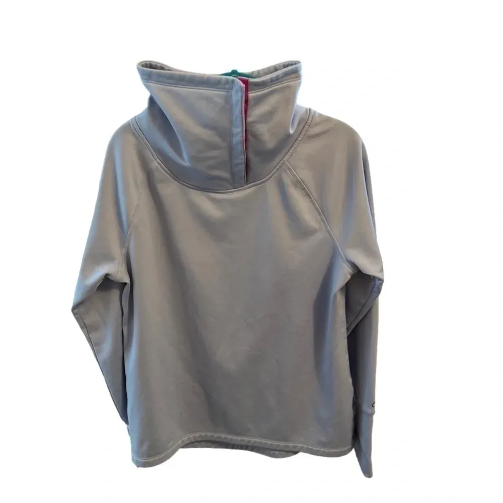 Champion pullover mock neck sweater blue‎ size L- champion warm control - Image 2