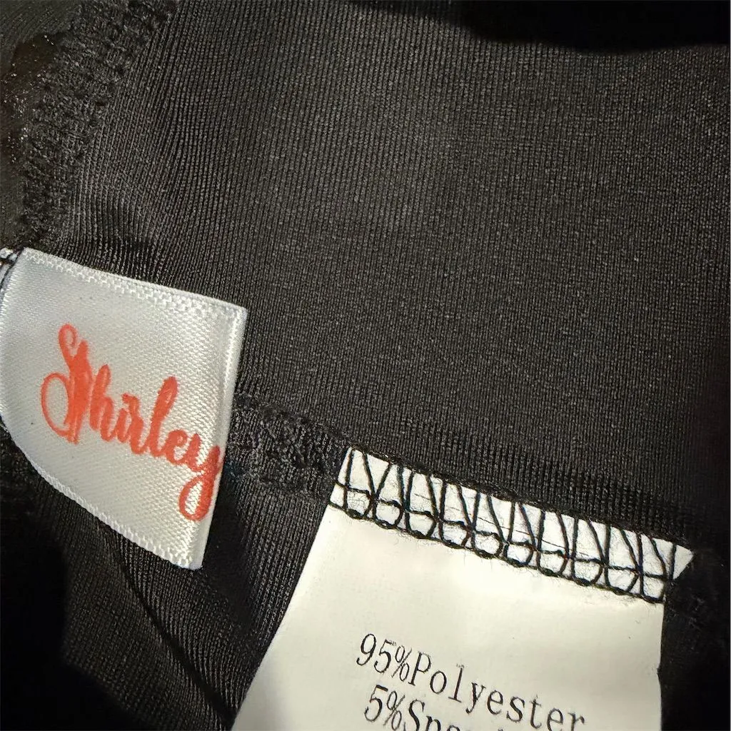 Shirley & stone Women's XL Black Leopard Print Leggings Casual Chic - Image 3