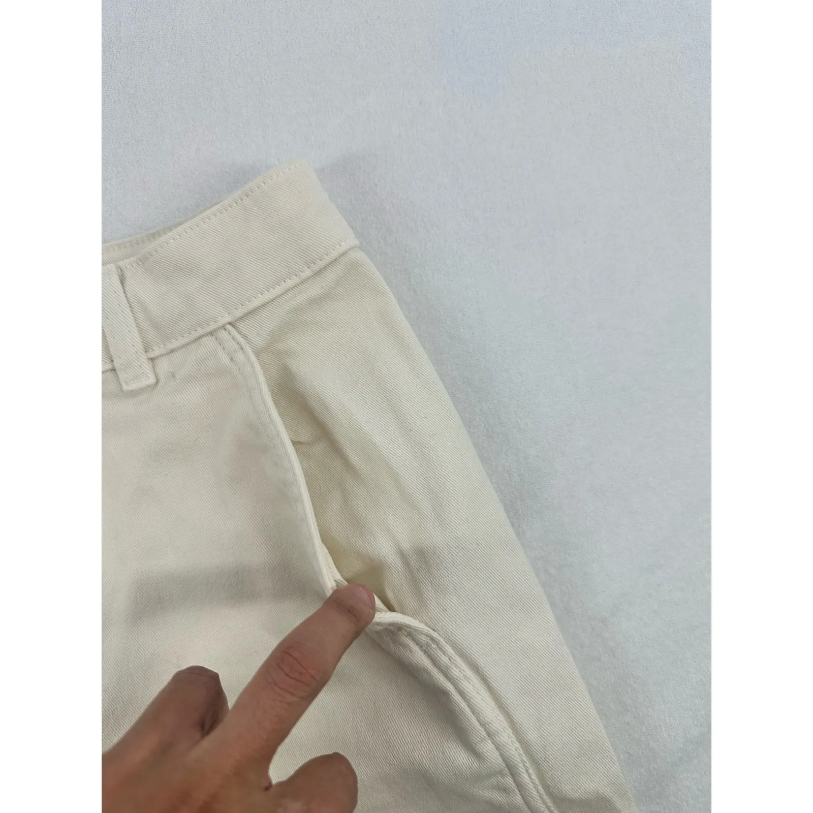 Everlane Womens  Jeans Beige Size 8 R - Image 8