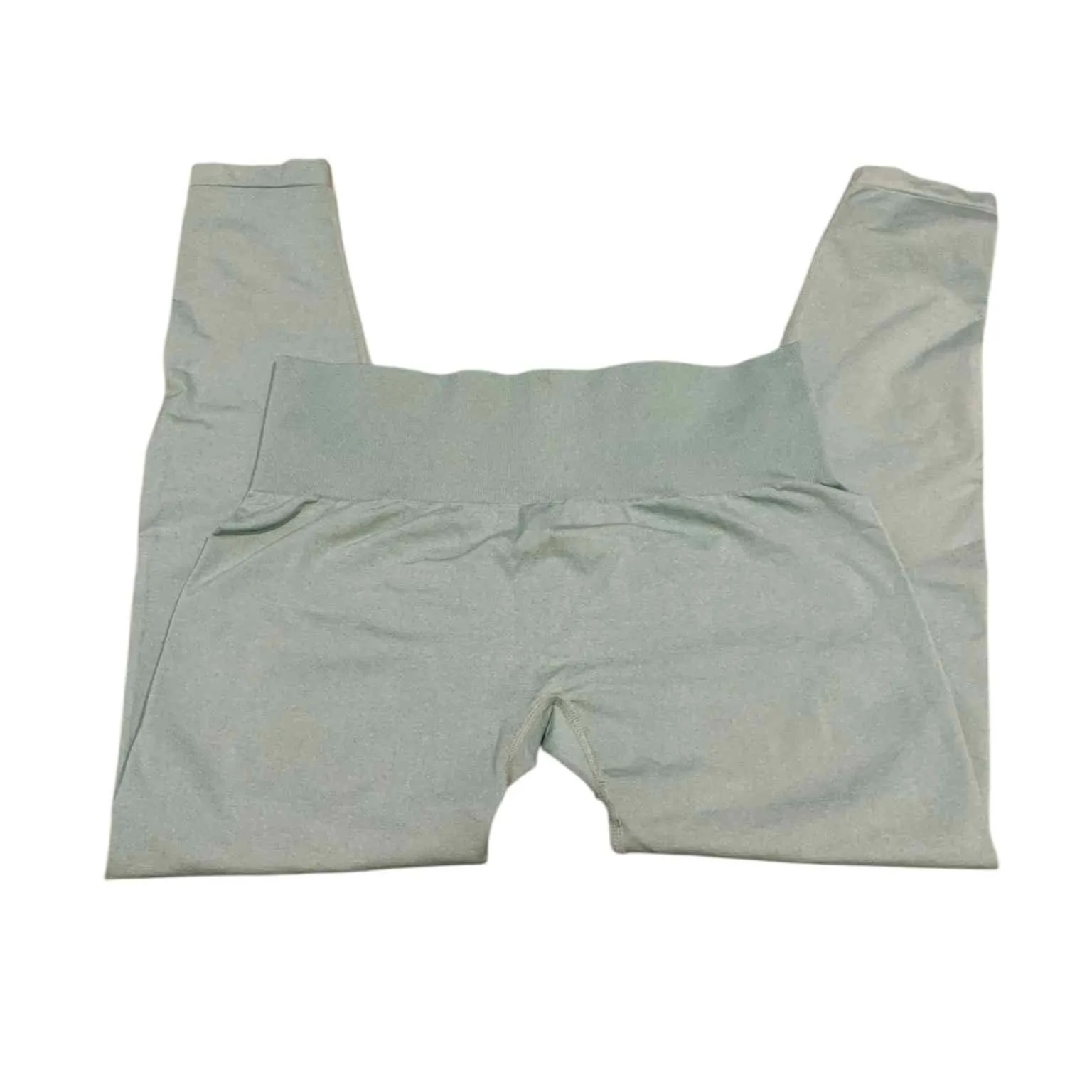 NVGTN Seamless Contour Leggings L Sage Green Athleisure Active Yoga - Image 2