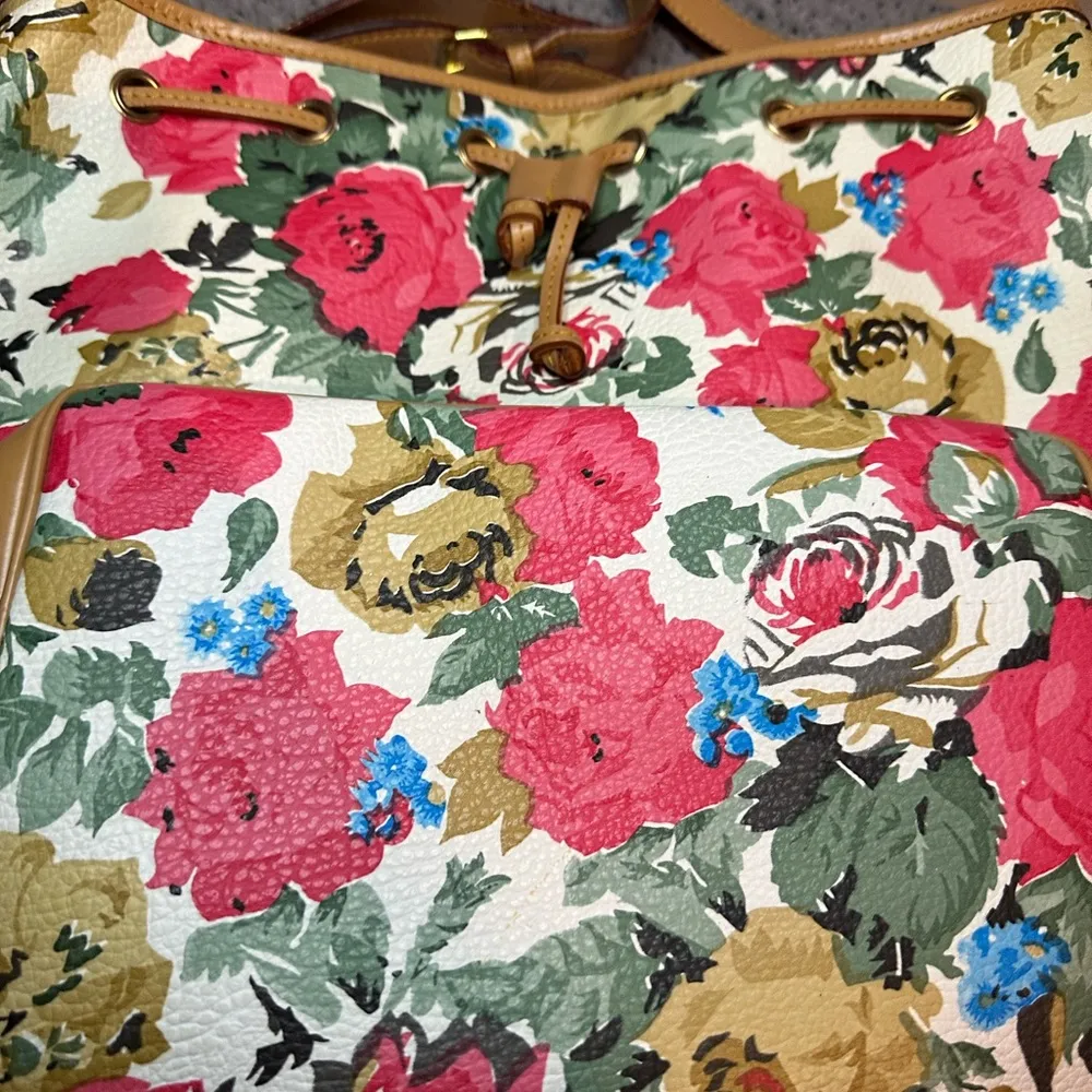 DLS International Cute Large Floral Boho Tote Bag - Image 5