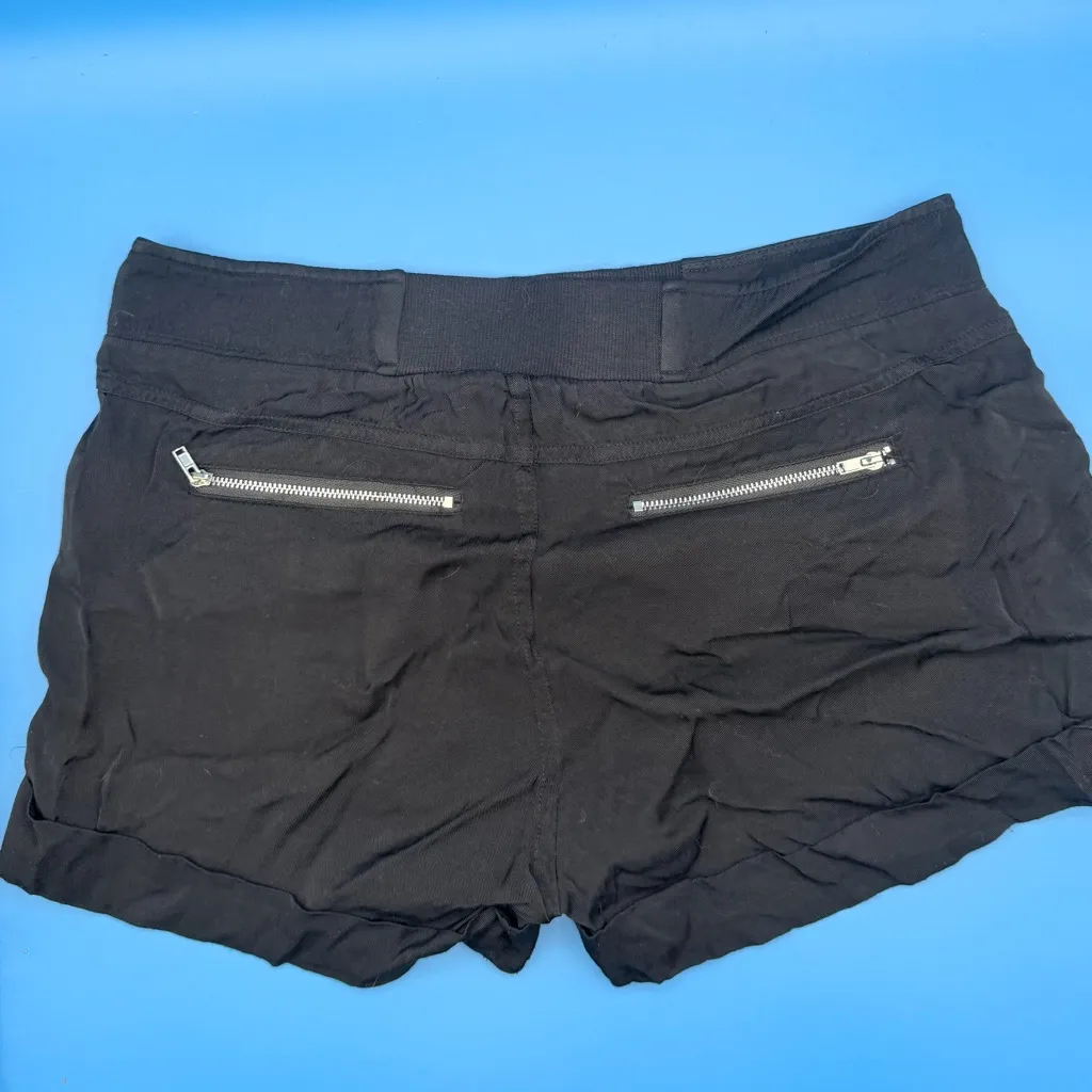 Bebe  Black Women's Shorts - Image 4