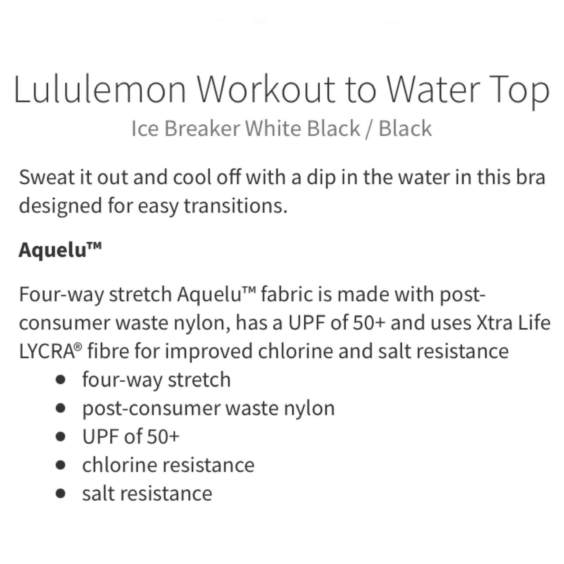 Workout To Water Tank Sports Bra Swim Top - Image 10