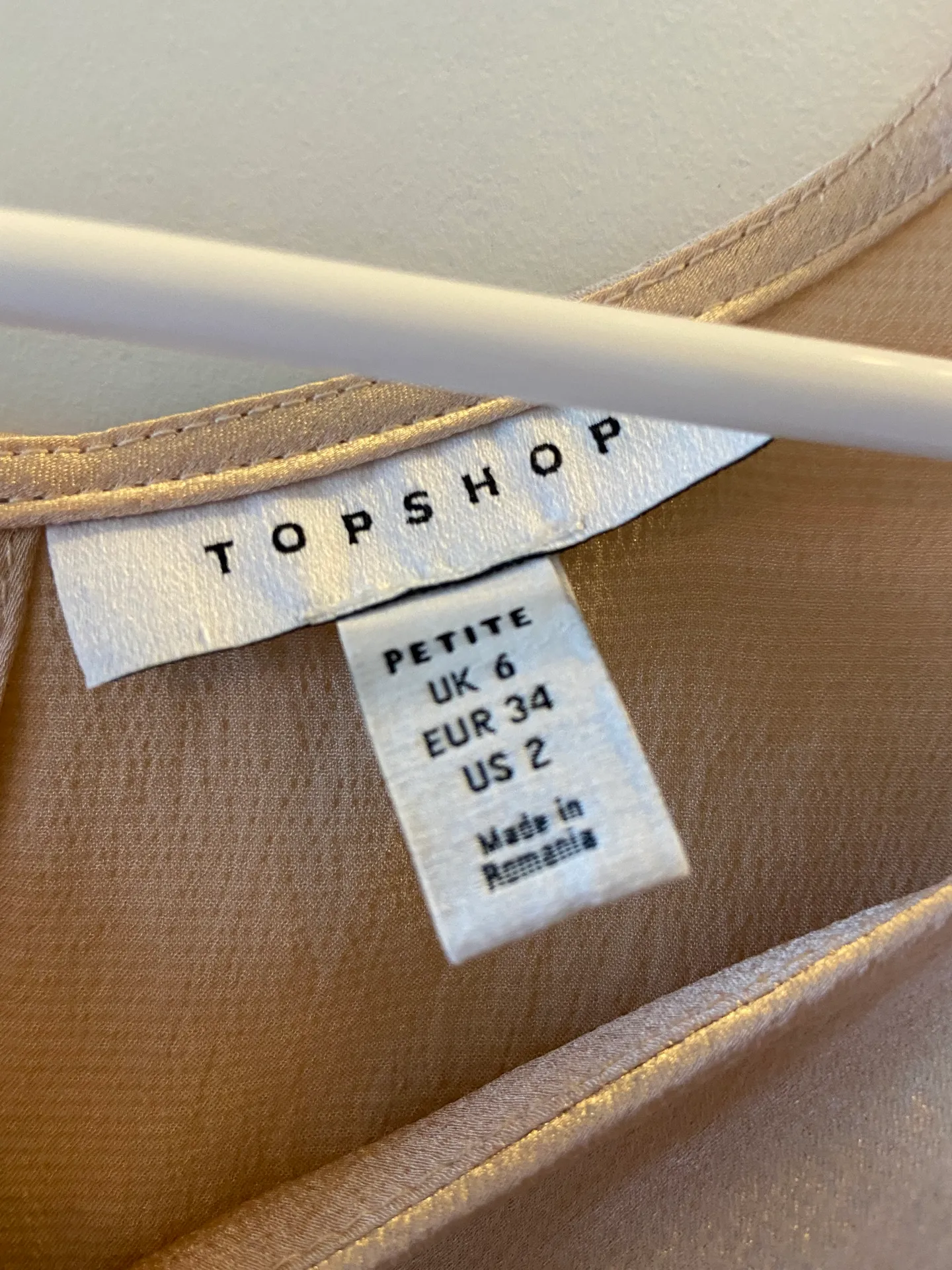 Topshop White Blouse Top - Image 5