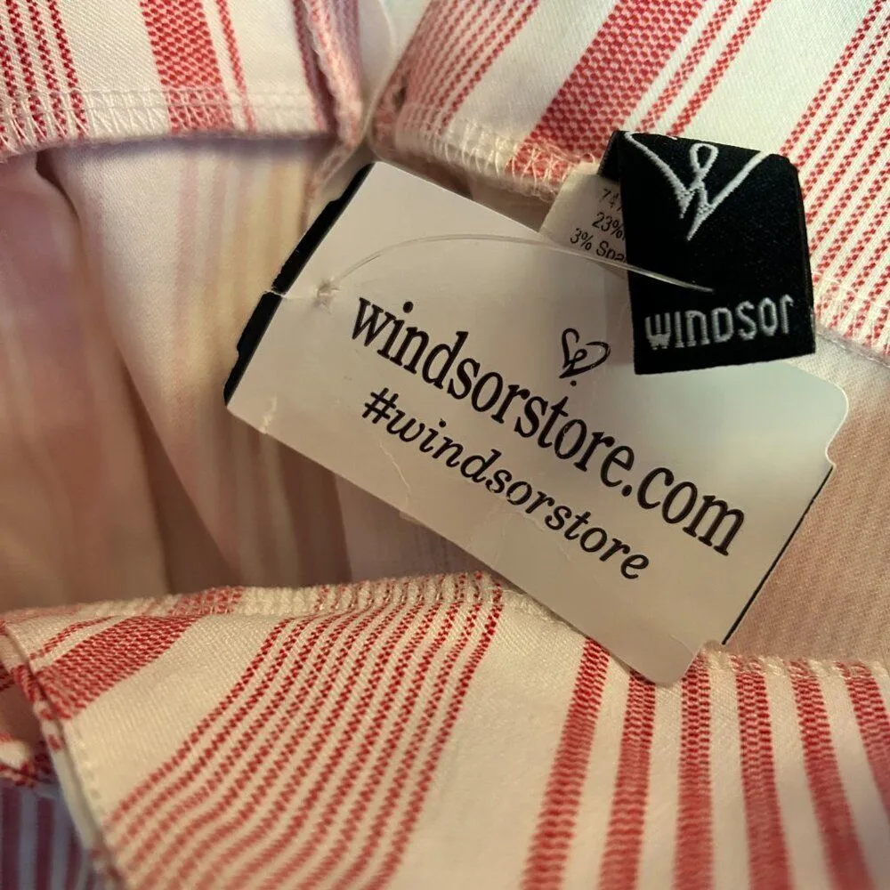 Windsor Striped Tie Waist Pants - Size Small (NWT) - Image 6