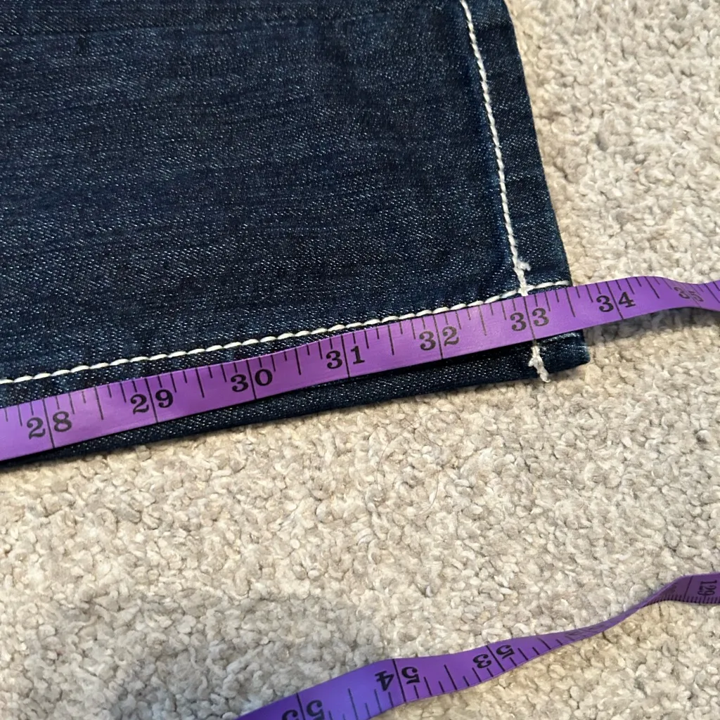 Miss Me Jeans Skinny Signature Rise Embellished Pockets Dark Wash‎ Size 25 - Image 8