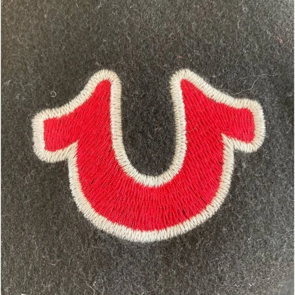 True Religion Wool Varsity Jacket Winter Patchwork College Letterman Patchwork - Image 6