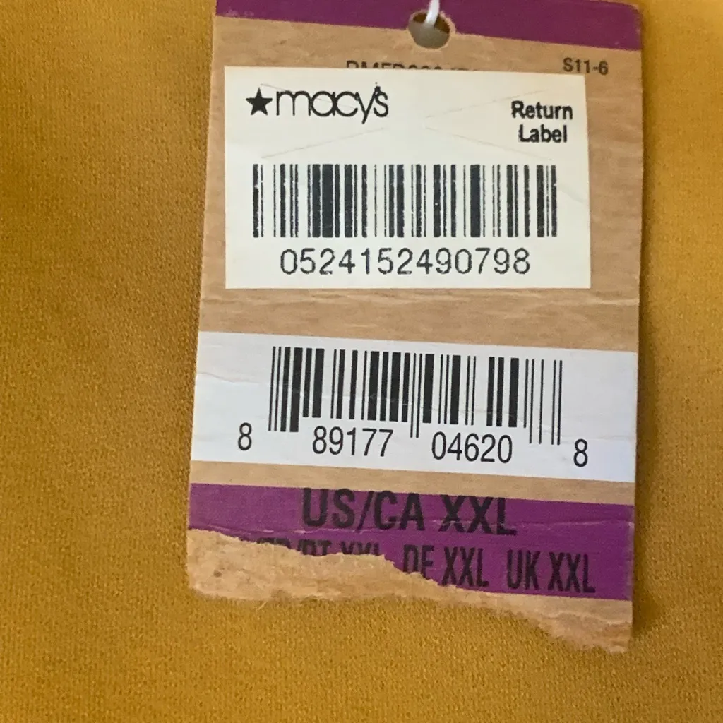 RACHEL Rachel Roy NWT Dress Tunic Top XXL Golden Yellow Pockets Sleeveless Gold - Image 4