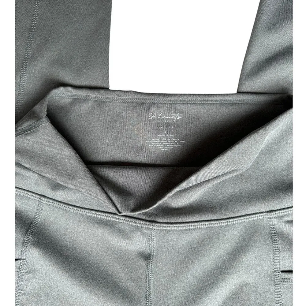 Pacsun Active small light gray full length leggings​ - Image 3