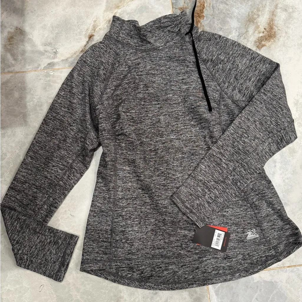 ZeroXposur 
Gray Relaxed Hoodie Sweatshirt - Image 4
