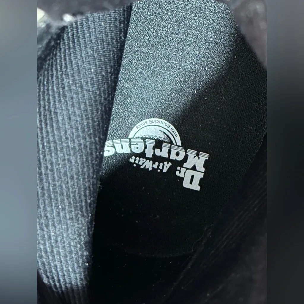 Doc Marten Combs Chunky Platform Suede Boots - Image 10