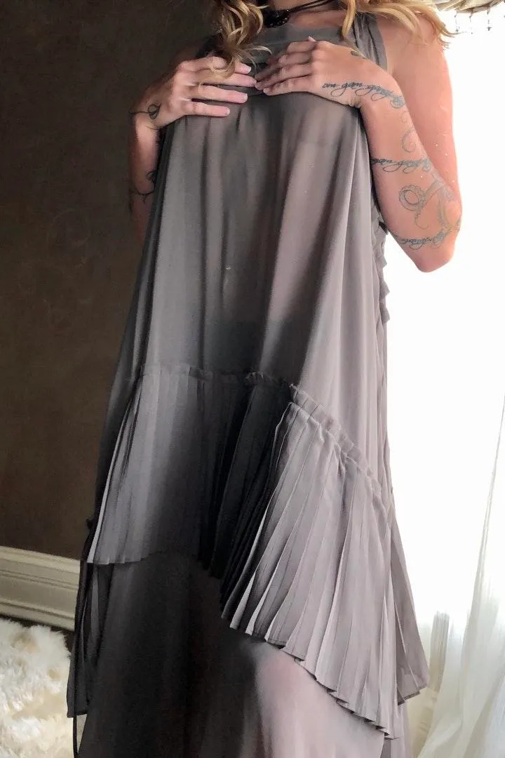 Sexy Sheer Maxi Dress Size M - Image 2