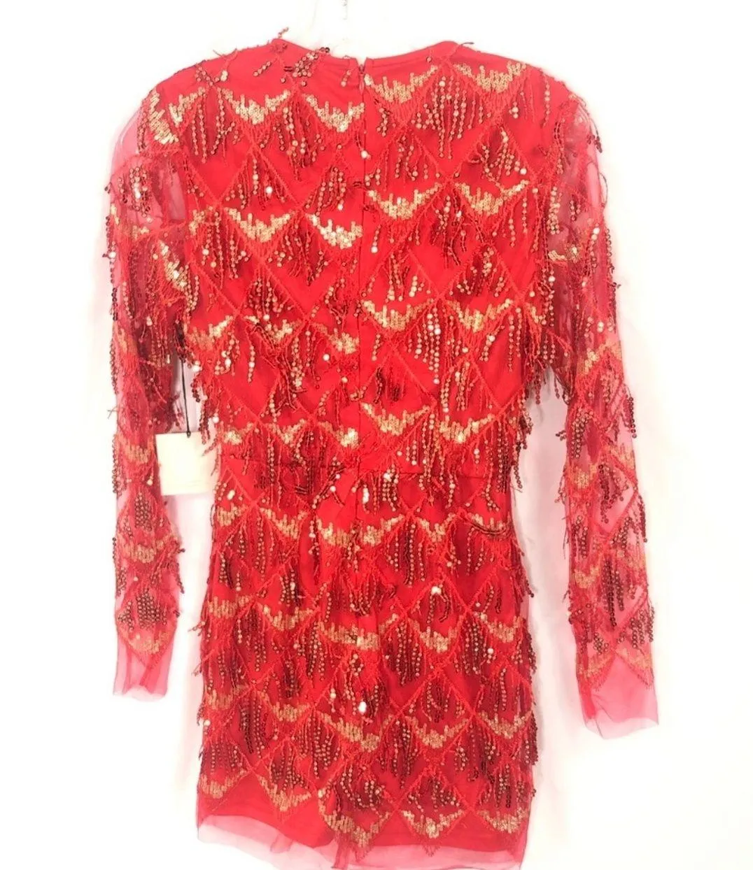 Red Mini Dress - Image 2