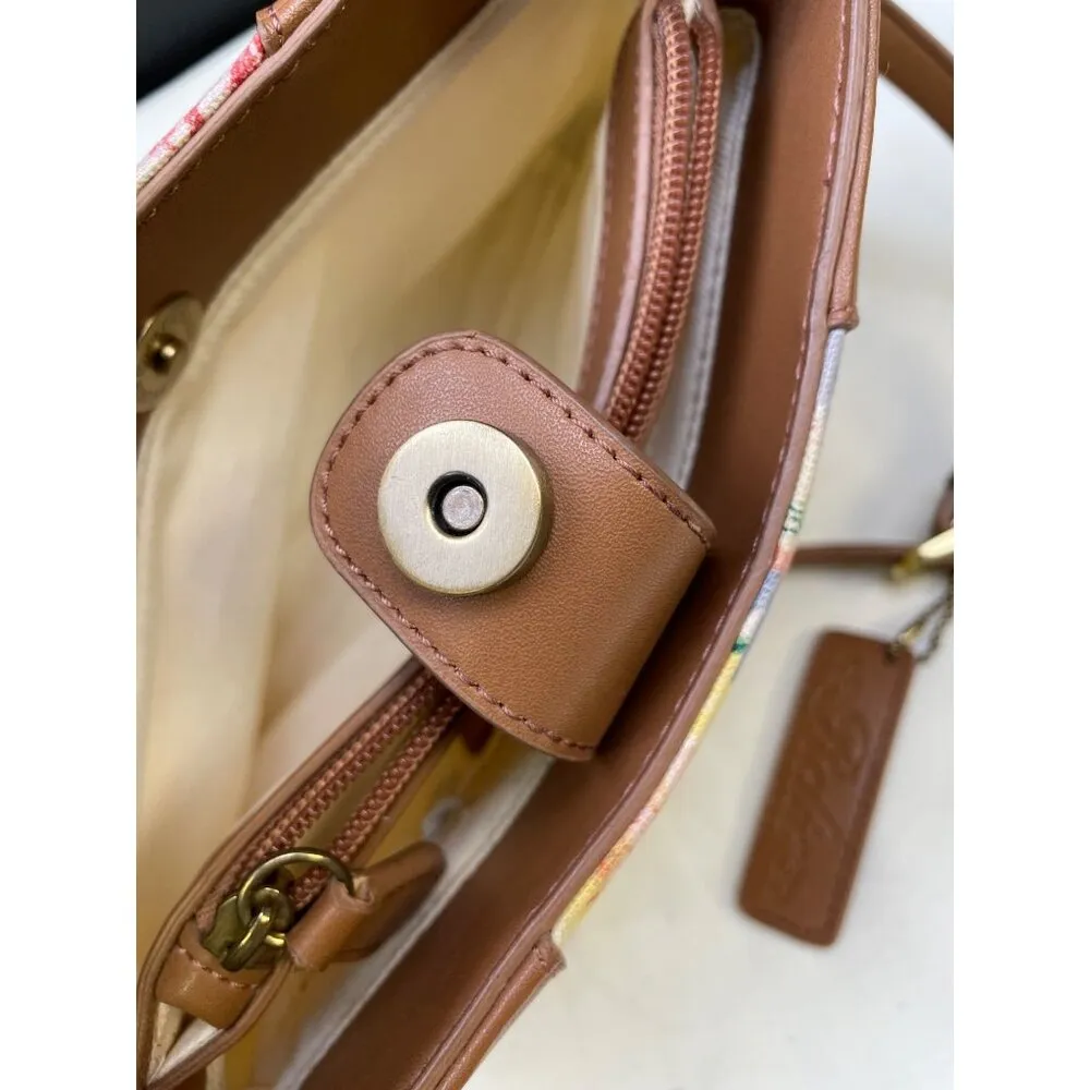 Relic Women's Floral Multi Watercolors Crossbody Bag/ Purse SKU 5903 - Image 9