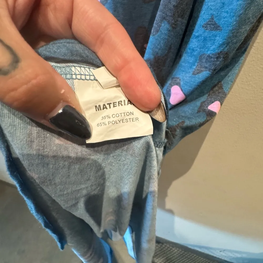 Turquoise and pink leopard print oversized maxi dress size large Blue - Image 4