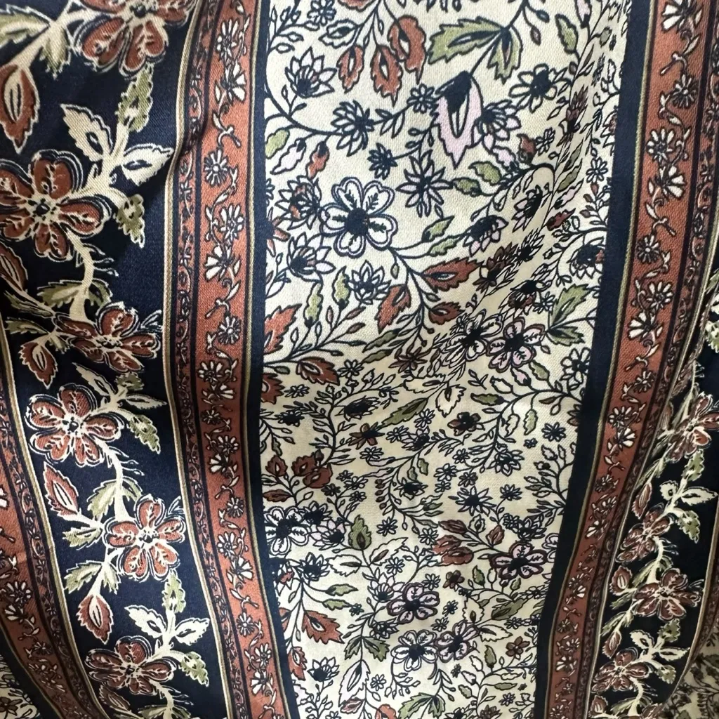 Free People Bohemian Nights Maxi Slip Dress Size Medium NWT Silky 70s Lace - Image 12