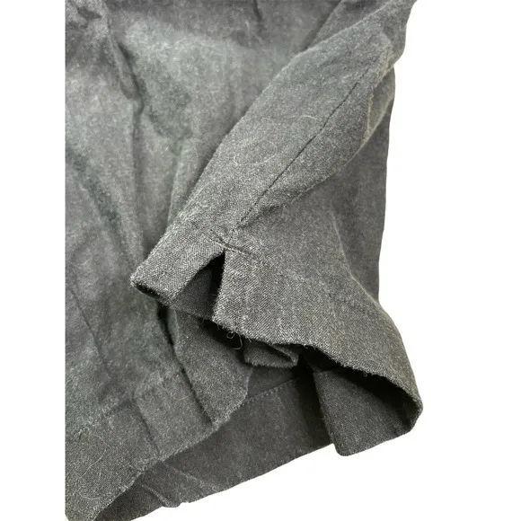 J Jill sz 16‎ Casual navy blue Linen Blend Stretch Shorts Elastic Waist Pockets - Image 4