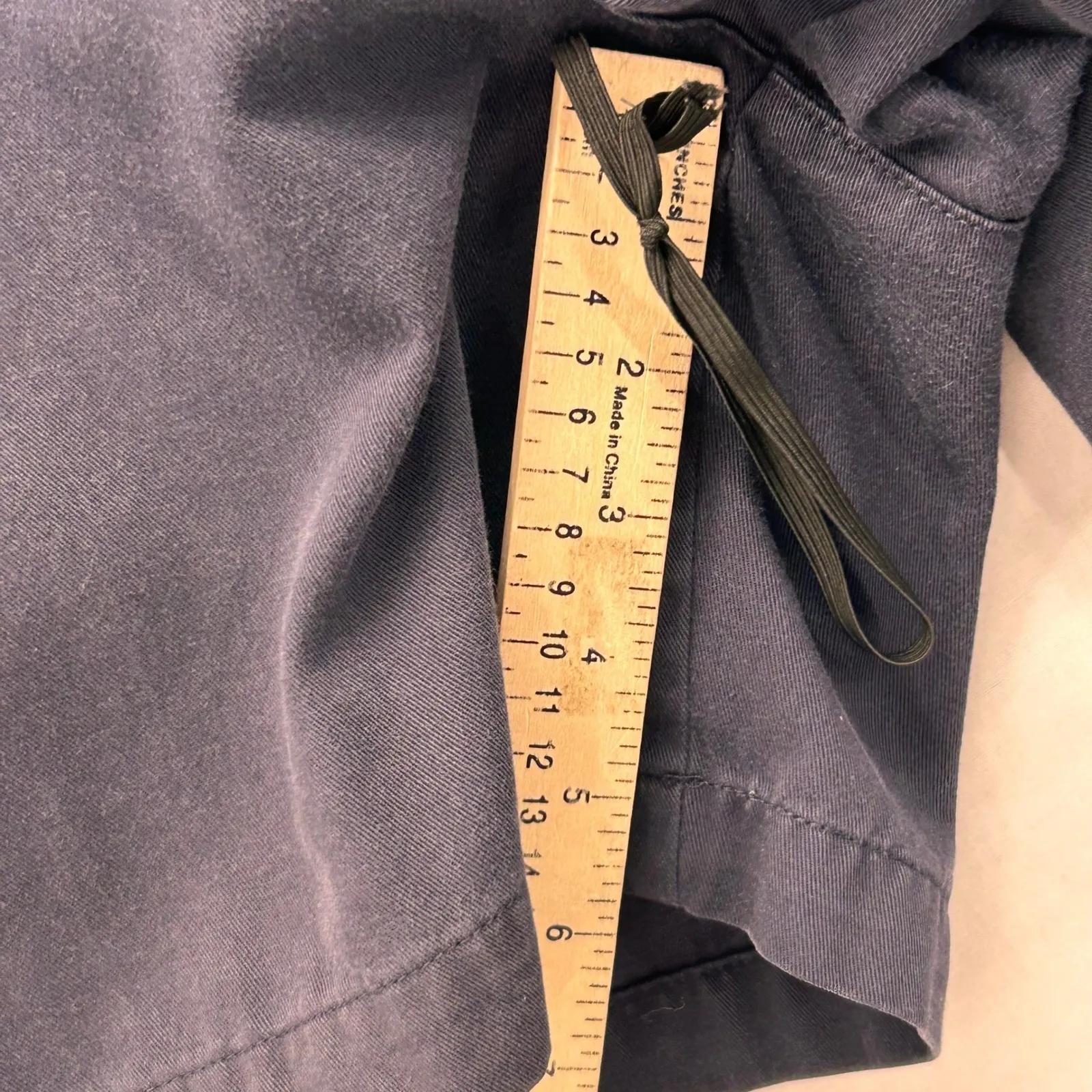 LL Bean Chino Shorts Navy‎ Blue 8 - Image 11