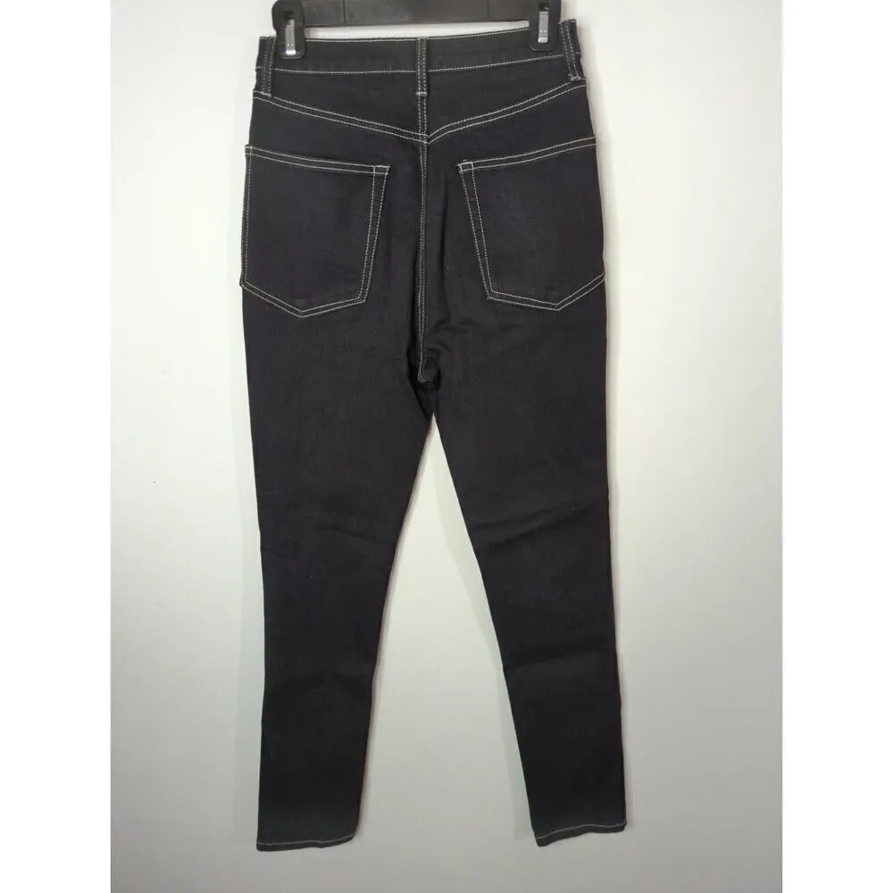 We Wore What Black‎ The Danielle High Waisted Ankle Jeans Skinny Size 28 - Image 6