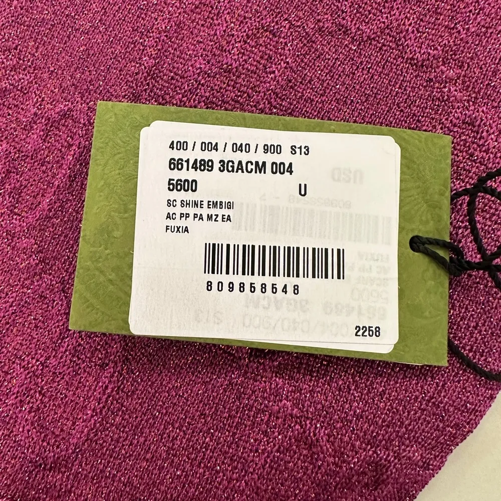 Gucci GG Logo Scarf - Image 6