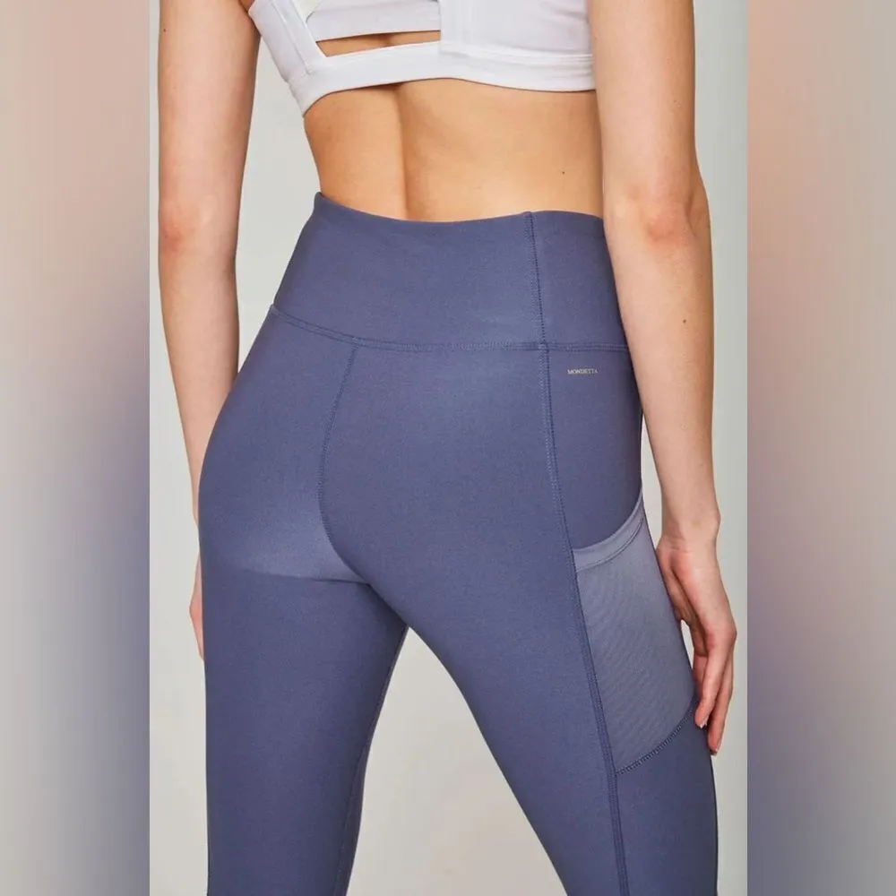 Mondetta  Lilac Purple Mesh Capri - Image 3