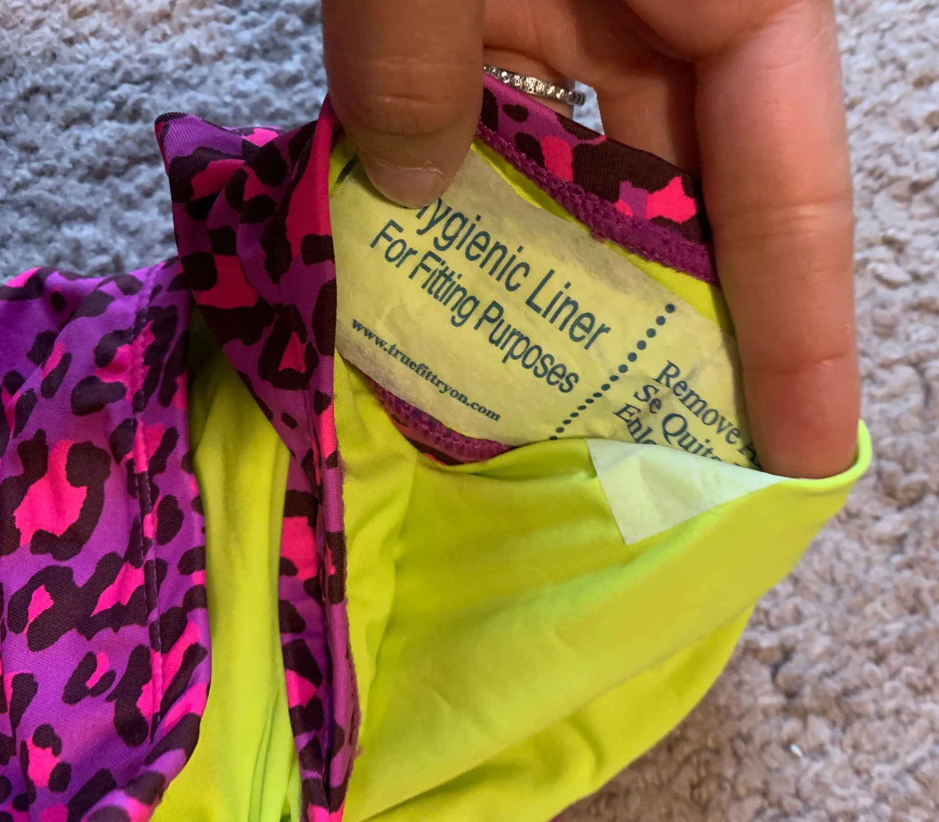 BCBGeneration Cheetah Print Swimsuit - Image 3