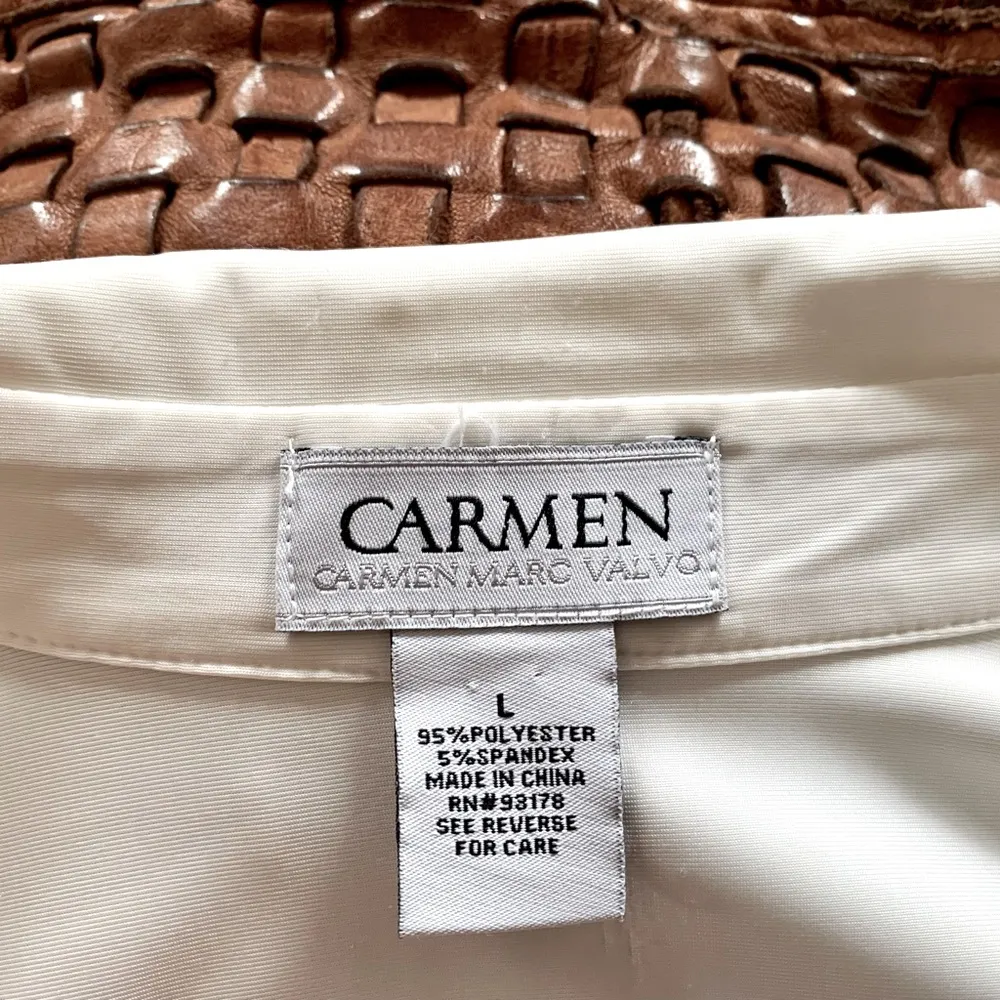 CARMEN Marc Valvo Button Down Shirt - Image 2