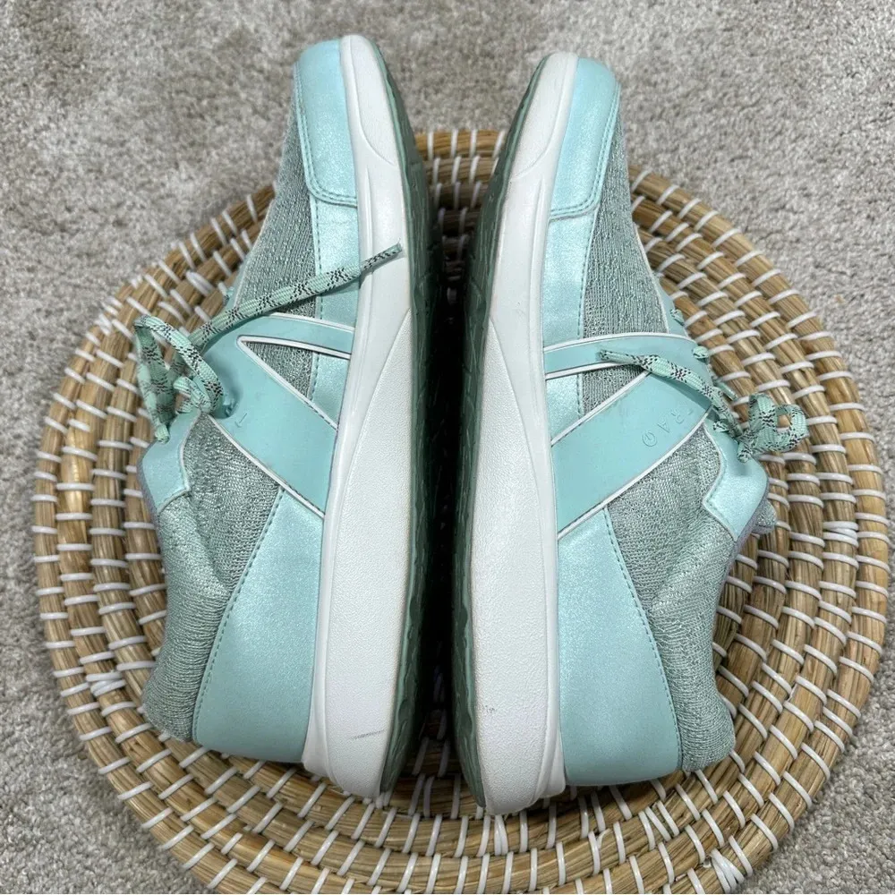 Traq by Alegria Qarma Mint Dew Sneakers Lace Up Athletic Shoes Size 40/US 9.5 White - Image 7