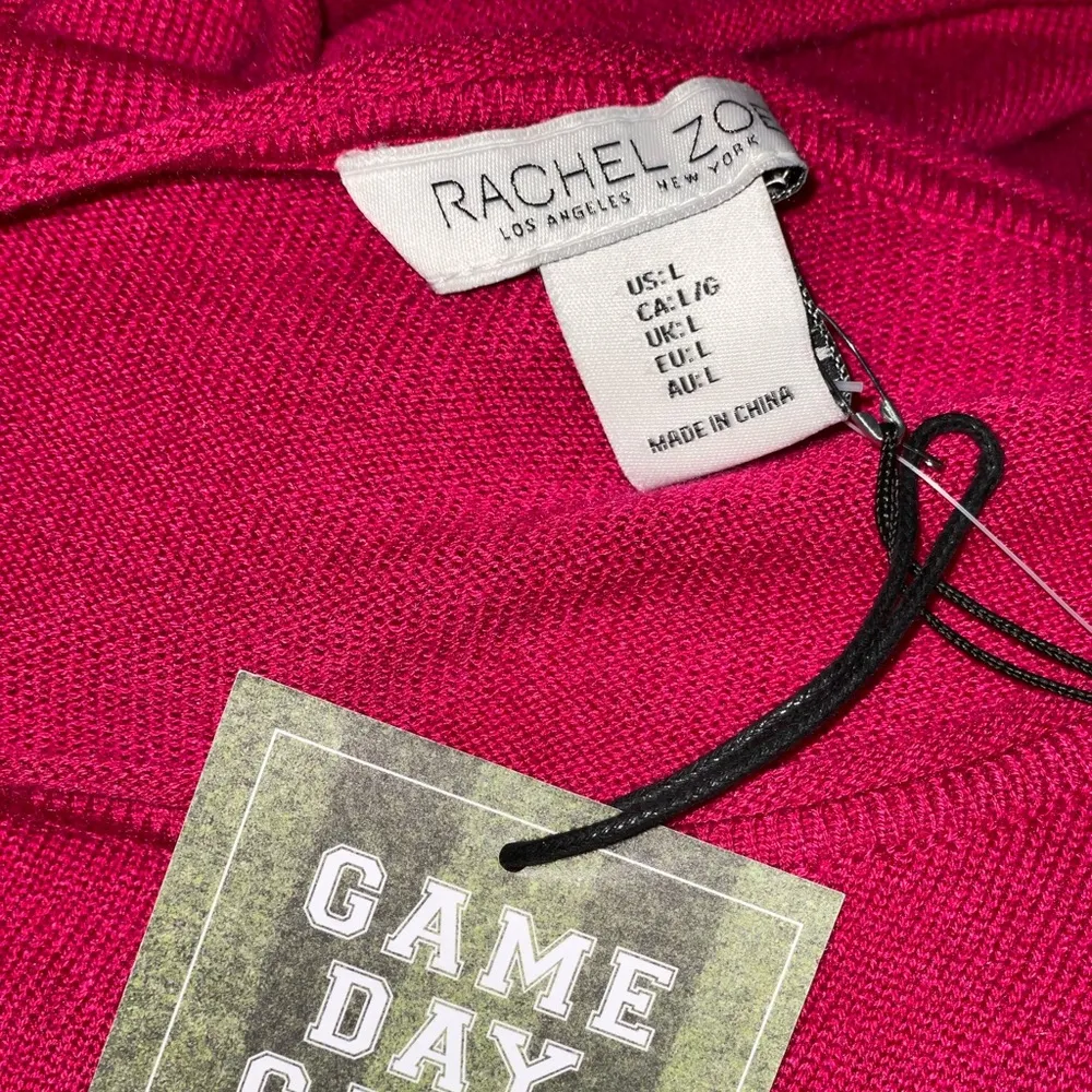 NWT Rachel Zoe LOVE Cashmere Blend Super Soft Sweater - Image 8