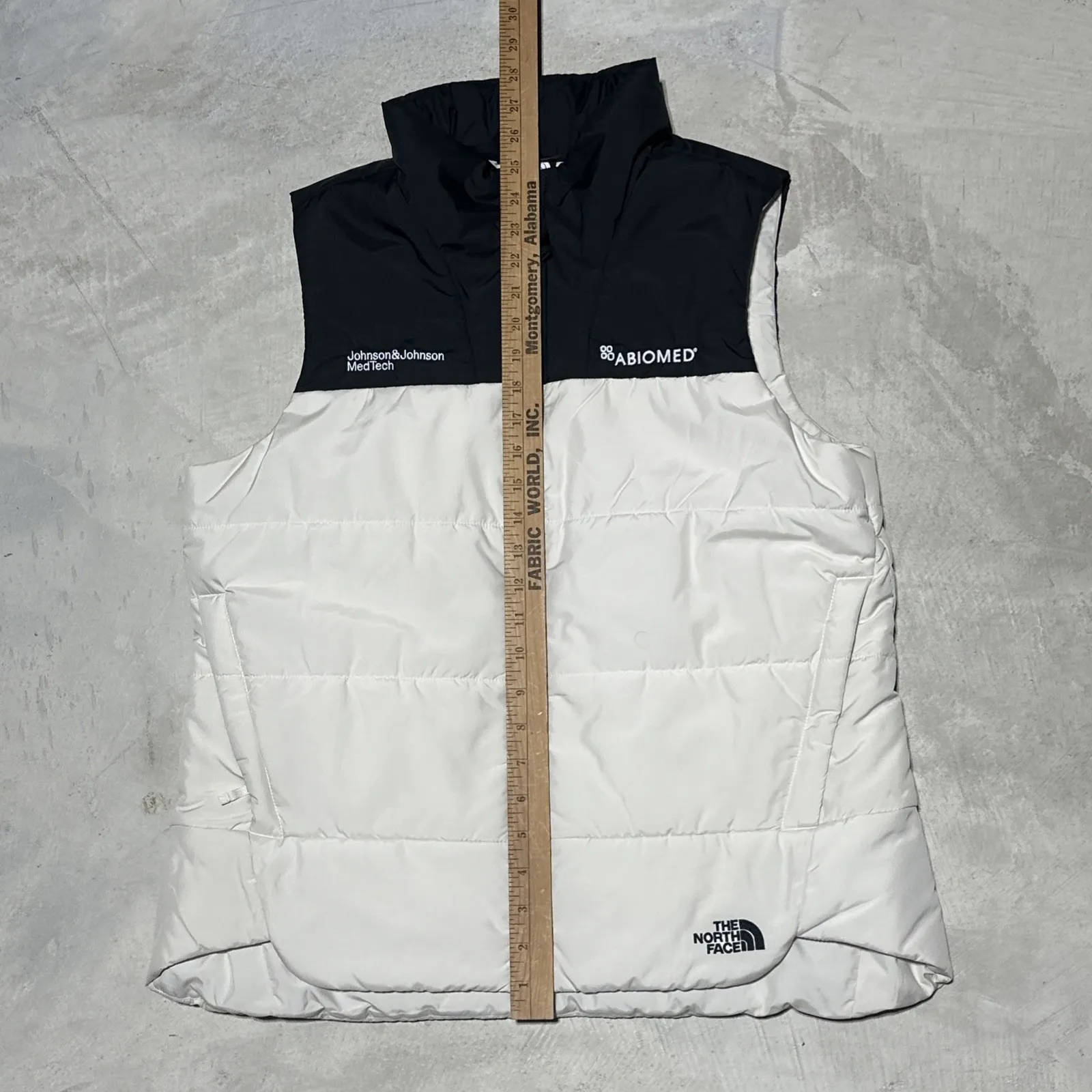 The North Face Vest Jacket Everyday Puffer Lightweight Womens SZ M Johnson Logo - Image 5