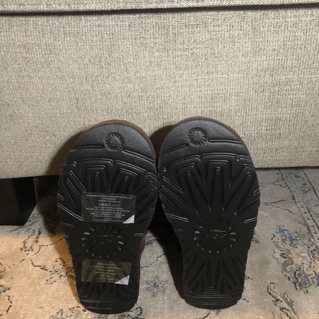 UGG Classic Mini Alpine Lace Brown Burnt Cedar - Image 8