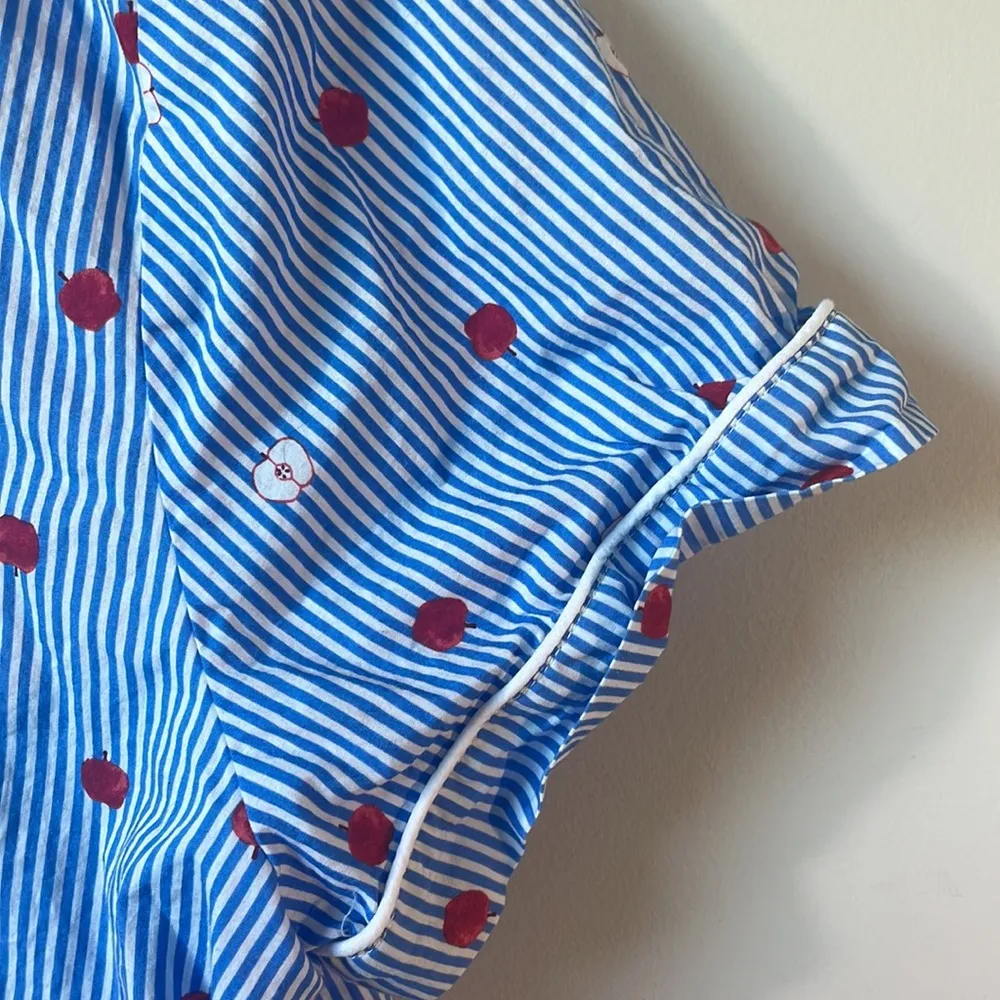 Reimagined J Crew on trend fruit themed Pajama top size large. - Image 4