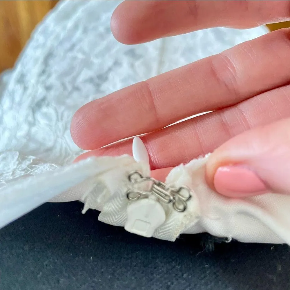 🔥Lulus Easy Love White Lace Skater Dress🔥~small - Image 10