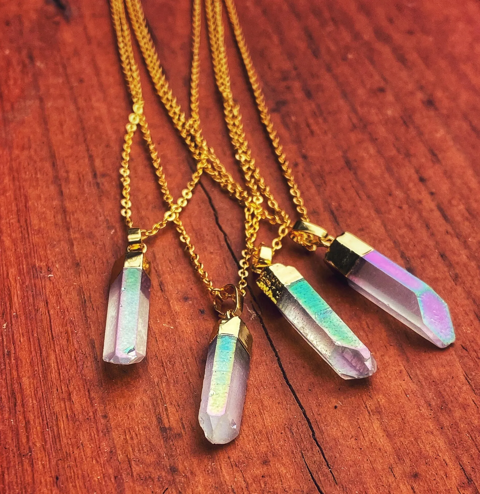 Boutique Angel Aura Quartz Necklace - Image 3