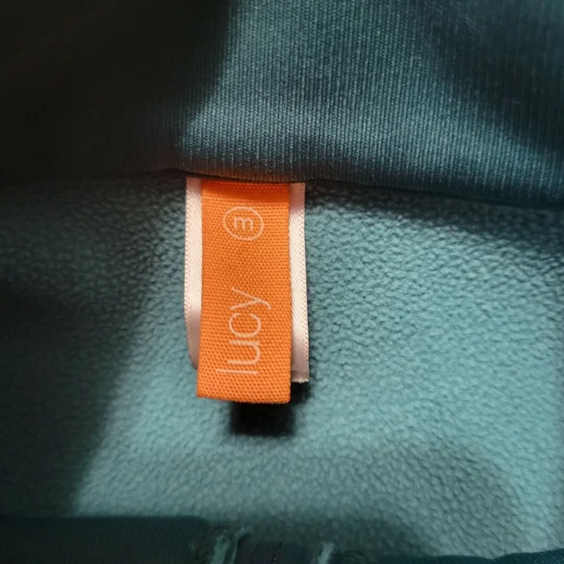 Lucy Activewear Lucy Jacket Size Medium (MD) Women's Fleece Jacket Full Zip Up Jacket - Image 3