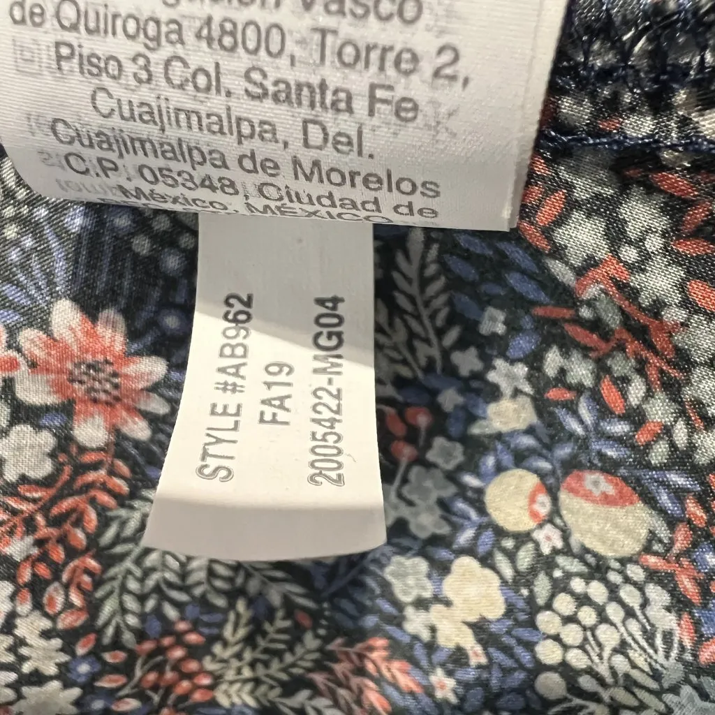 J. Crew Perfect Shirt Womens 2 Liberty‎ Elderberry Floral Button Down Top Blouse - Image 12