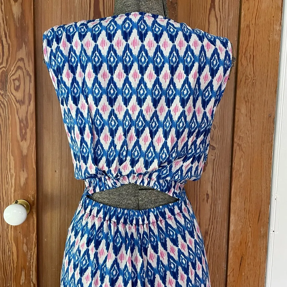 Beach Lunch Lounge Peonia Sleeveless Back Cutout Maxi Dress - Sz XL 💚🎀 - Image 7