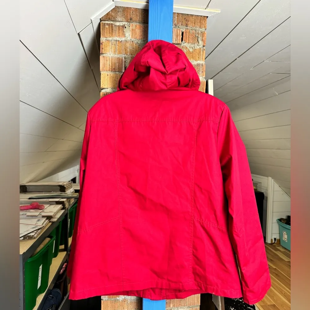 Mackintosh Red Hooded Lined Jacket Size XL - Image 5