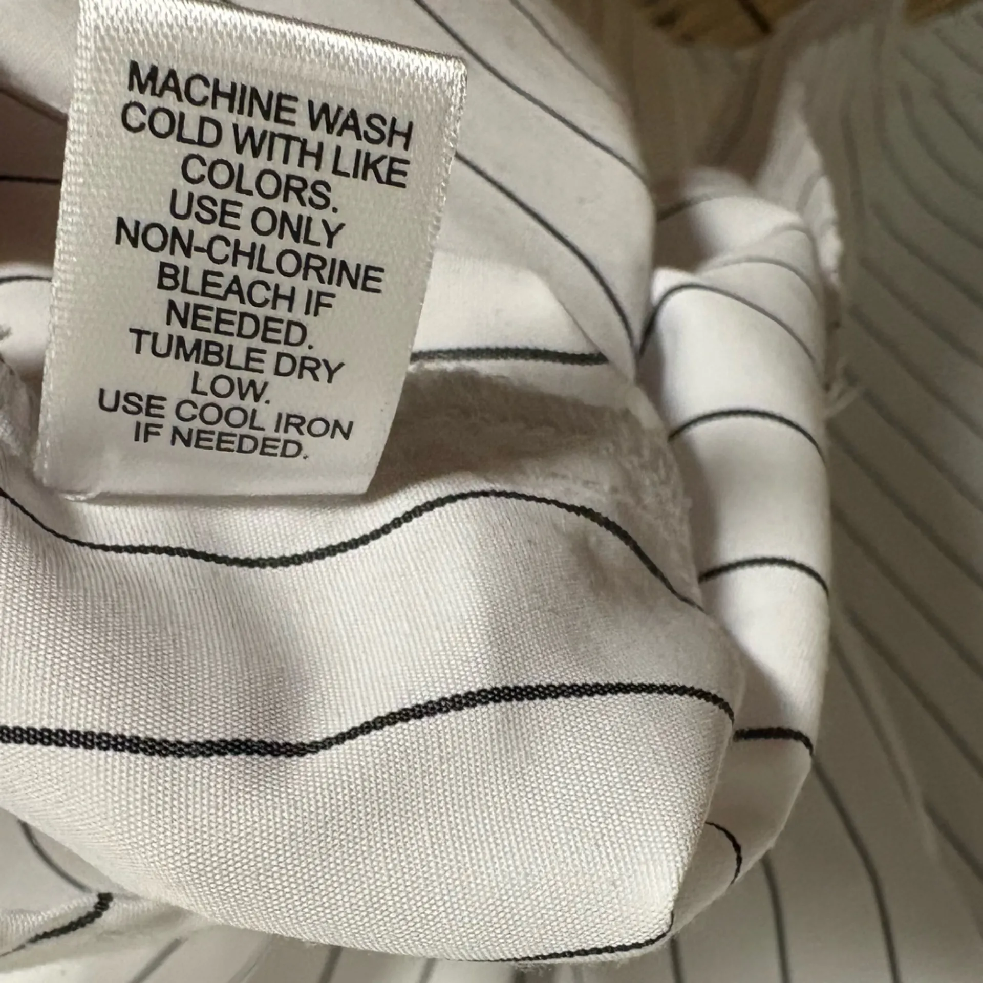 Cato Black And White Stripe Button‎ Front Top Size 14/16 - Image 11