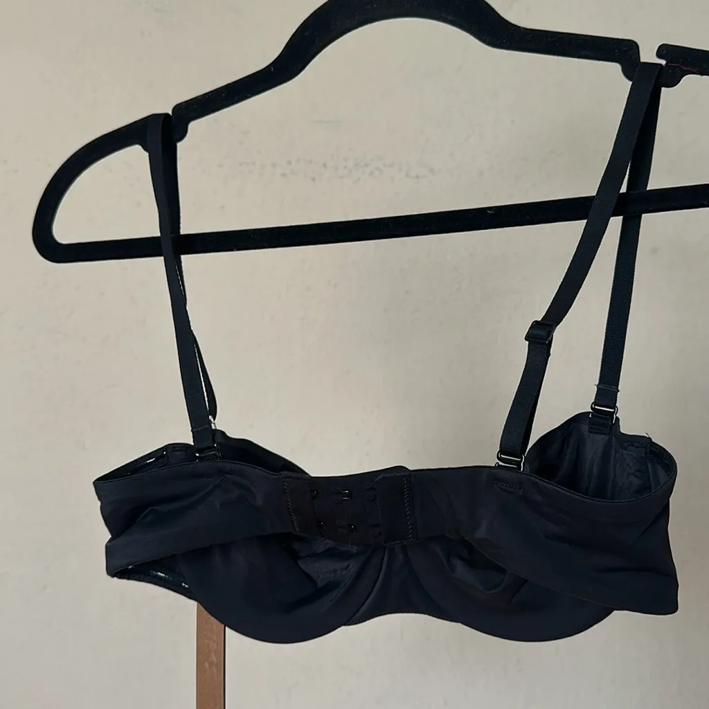 SKIMS Smoothing Intimates‎ Strapless Bra  BA-BAN-2607 color Onyx 34A - Image 11